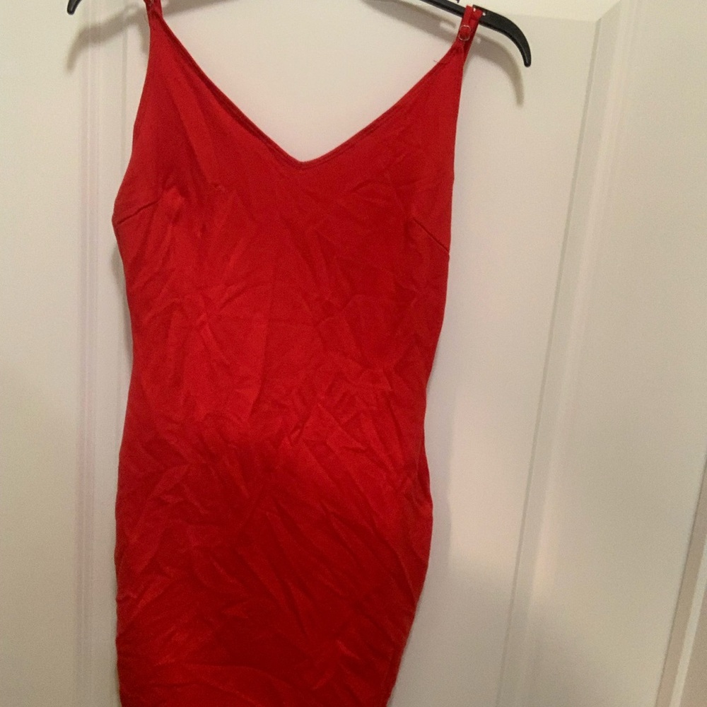 Iris Vibrant Red Mini Dress